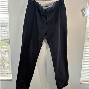 Bensol Fine Trousers Chino Pants Cotton Blend Casual Flat Front Mens Size 40x32‎
